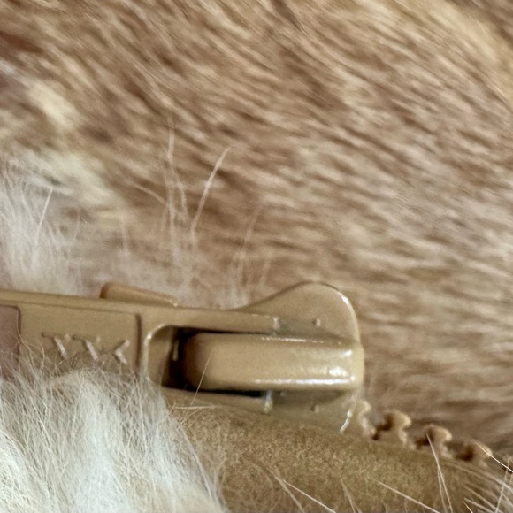 Vintage Neiman Marcus Rabbit and Fox Fur Satin Lined Vest - Picture 9 of 10